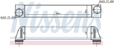 Интеркулер NISSENS 96607