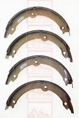 Колодки тормозные задние барабанные AKYOTO AKS01202