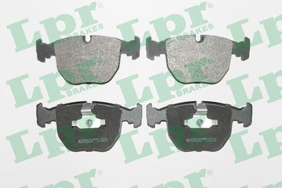 Колодки тормозные передние LPR 05P771