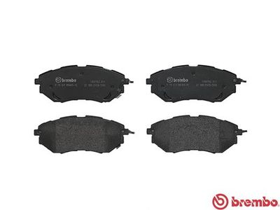Колодки тормозные дисковые BREMBO P78017