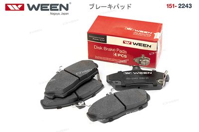 Колодки тормозные дисковые WEEN 1512243