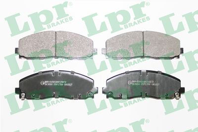 Колодки тормозные передние LPR 05P1759