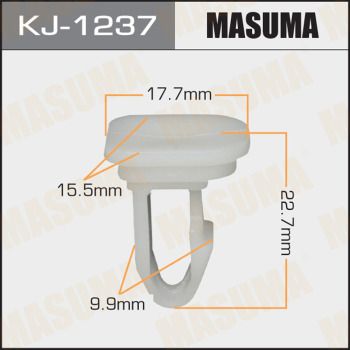 Клипса крепежная Masuma KJ1237