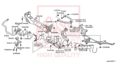 Опора шаровая ASVA 0220V35FU