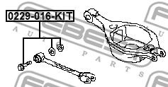 Болт NISSAN 55226CG01A