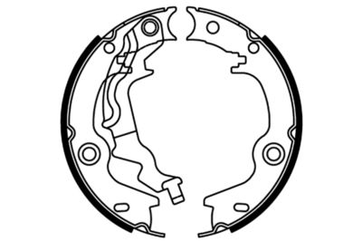 Колодки тормозные барабанные TRUSTING 046223