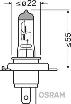Лампа OSRAM 6419301B