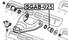 Сайлентблок SSANGYONG 4449005001