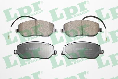 Колодки тормозные передние LPR 05P831