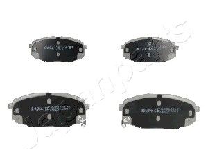 Колодки тормозные дисковые передние JAPANPARTS PAK09AF