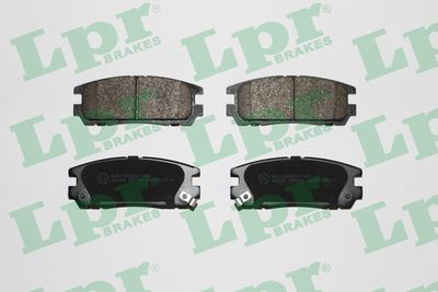 Колодки тормозные задние LPR 05P524