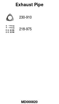 Труба приемная глушителя POLMOSTROW 04203