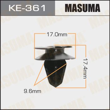 Клипса крепления Masuma KE361
