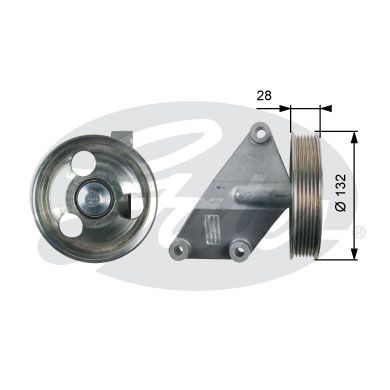 Ролик ремня приводного GATES T36428