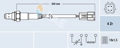 Лямбда-зонд FAE 77394