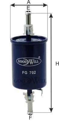 Фильтр топливный AMD AMDFF28