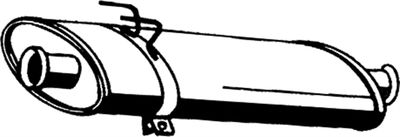 Глушитель задняя часть NOVAK 22728