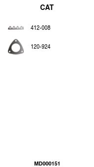 Глушитель средняя часть POLMOSTROW 17599