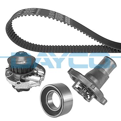 Комплект ремня ГРМ с водяным насосом DAYCO KTBWP1540T1
