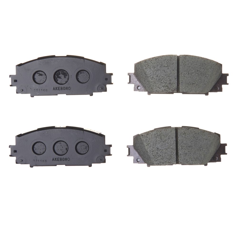 Колодки тормозные дисковые передние AKEBONO AN714K
