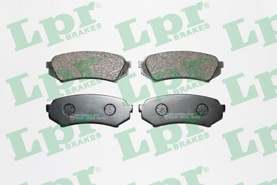 Колодки тормозные дисковые LPR 05P835