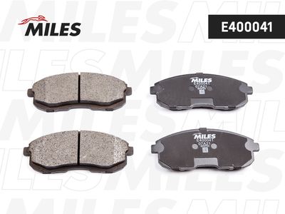 Колодки тормозные без датчика передние Miles E400041