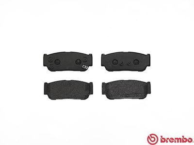 Колодки тормозные задние BREMBO P30057