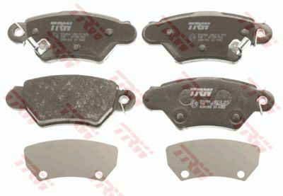 Колодки тормозные дисковые TRW GDB1352