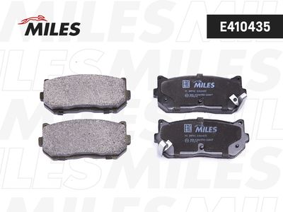 Колодки тормозные задние Miles E410435