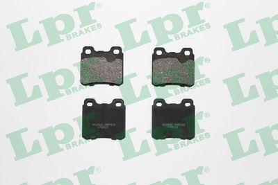 Колодки тормозные задние LPR 05P333