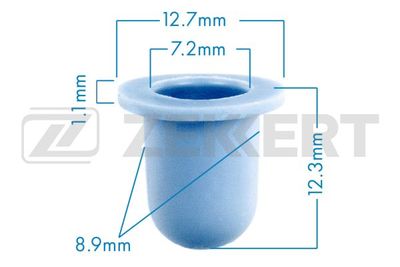 Клипса крепежная Zekkert BE1098