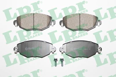 Колодки тормозные дисковые LPR 05P865