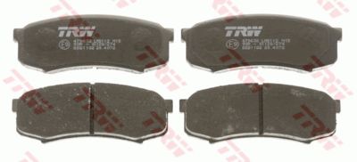 Колодки тормозные задние TRW GDB1182