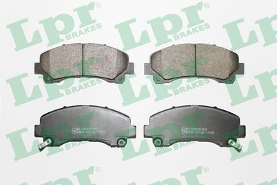Колодки тормозные передние LPR 05P1630