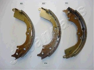 Колодки тормозные барабанные JAPANPARTS GF242AF