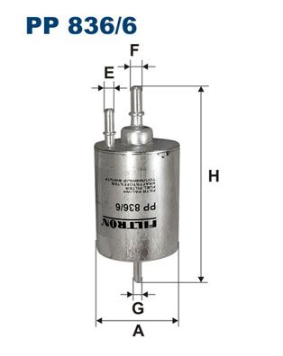 Фильтр топливный FILTRON PP8366