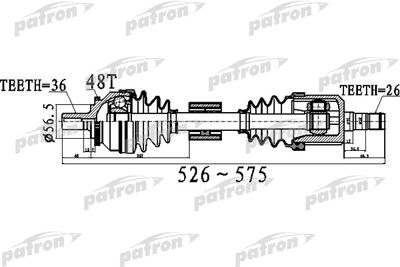 Привод PATRON PDS0535