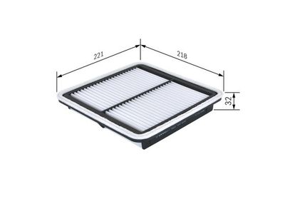 Фильтр воздушный BOSCH F026400206