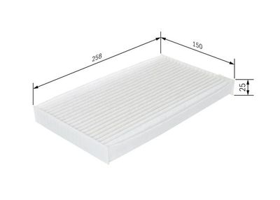 Фильтр салона BOSCH 1987432267