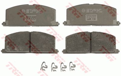 Колодки тормозные дисковые TRW GDB323