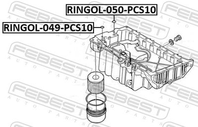 Кольцо уплотнительное VOLVO 8642560