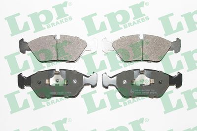 Колодки тормозные передние LPR 05P237