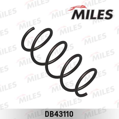 Пружина подвески передняя Miles DB43110