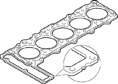 Прокладка ГБЦ ELRING 913864