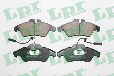 Колодки тормозные передние LPR 05P1469
