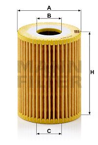 Фильтр масляный MANN-FILTER HU7193X