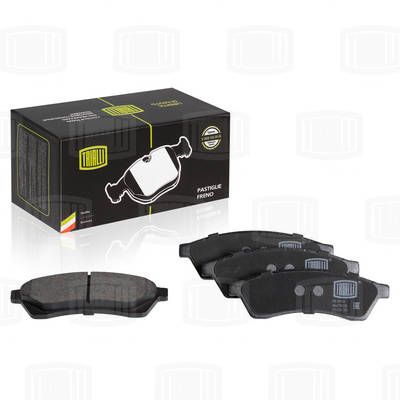 Колодки тормозные дисковые задние TRIALLI PF0519