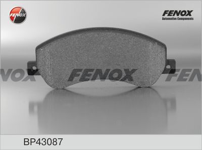 Колодки тормозные дисковые FENOX BP43087