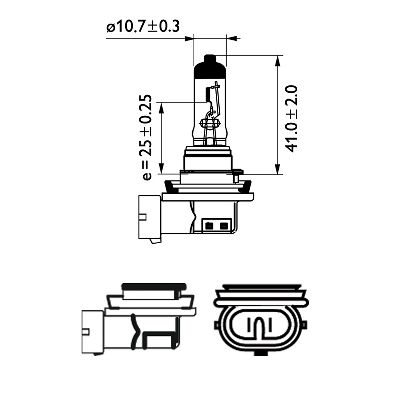 Лампа накаливания PHILIPS 12360WHVB1