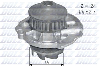 Насос водяной DOLZ S261